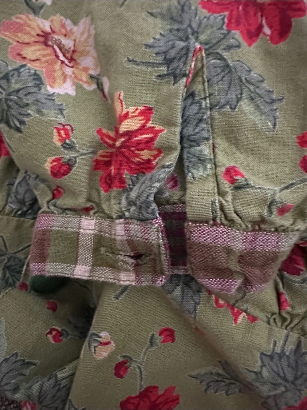 April Cornell Girls Long Sleeve Floral Dress Size 5
